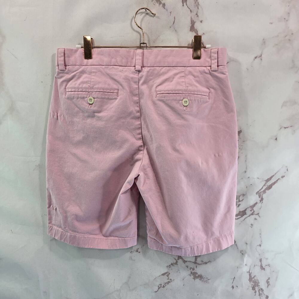 Vineyard Vines Shorts Mens 30 Light Pink 8 Inch Chino Bermuda Cotton Stretchy